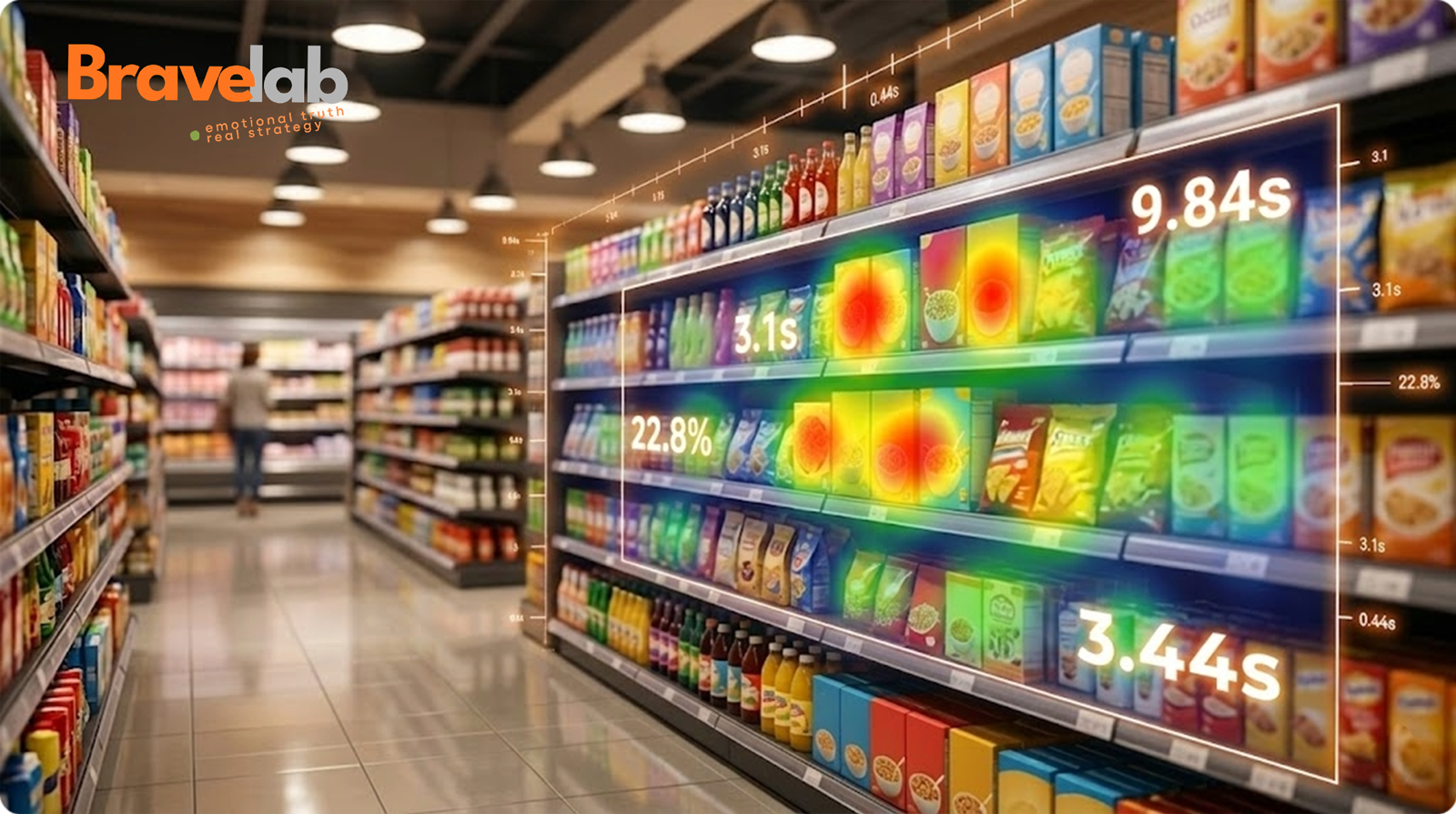 Eye Tracking en Retail: 4 verdades en góndola | Brave Lab